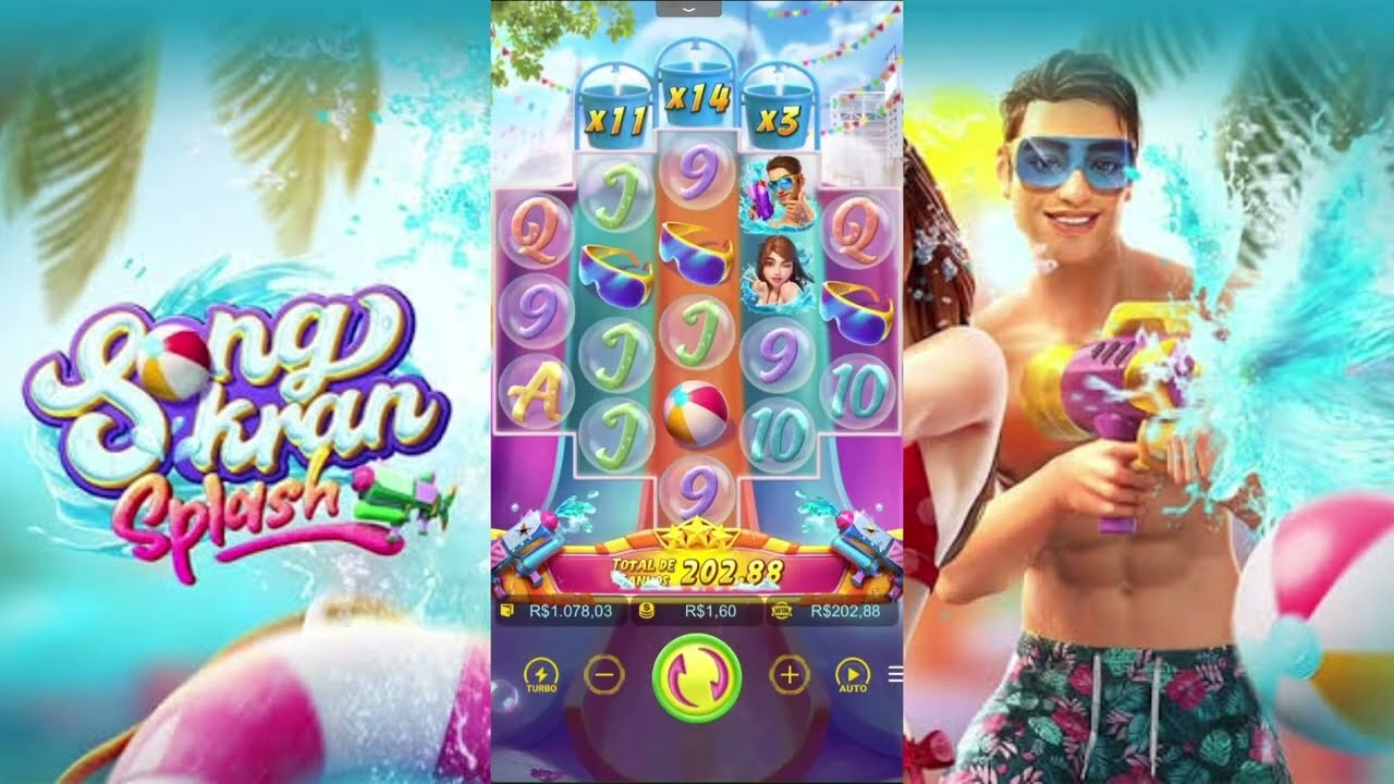 slot único, Songkran Splash, temática diferenciada